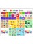Number Blocks Matematik Eğitici Birim Küp Snapcubes /0-50 Mega Paket Sticker 90 Pcs 1
