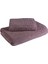Jakarlı Çiçek Kare Havlu Mürdüm 80X150 1