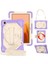 Samsung Galaxy Tab A7 T500 / T505 Kılıfı Lotus Root Purple Beige (Yurt Dışından) 1