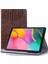 Samsung Galaxy Tab A7 T500 Için Deri Tablet Kılıfı Brown (Yurt Dışından) 1