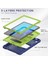 Samsung Galaxy Tab A7 T500 Pc + Silikon Kılıf Navyblue+Lime (Yurt Dışından) 4
