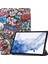 Custer Painted Tablet Leather Case For Samsung Galaxy Tab S8 (Graffiti) (Yurt Dışından) 1