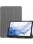Three-Folding Tpu Tablet Case For Samsung Galaxy Tab S8 (Grey) (Yurt Dışından) 1