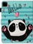 For Apple iPad Pro 11 (2020) Leather Case Love Panda (Yurt Dışından) 3