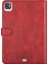 For Apple iPad Pro 11(2020) / Pro 11(2018) Leather Case Kırmızı (Yurt Dışından) 3