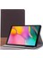 Samsung Galaxy Tab A7 T500 Için Deri Tablet Kılıfı Dark Brown (Yurt Dışından) 1