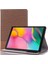 Samsung Galaxy Tab A7 T500 Için Deri Tablet Kılıfı Light Brown (Yurt Dışından) 1