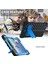 Samsung Galaxy Tab A7 10.4 Için Rhombus Robot Kılıfı (2020) Black+Blue (Yurt Dışından) 4