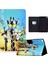 Samsung Galaxy Tab A7 10.4 2020 T500 / T505 Deri Kılıf Spectacled Deer (Yurt Dışından) 1