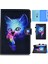 Samsung Galaxy Tab Için Renkli Çizim Durumda S8 X700 X706 (Magic Cat) (Yurt Dışından) 1