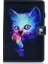 Samsung Galaxy Tab Için Renkli Çizim Durumda S8 X700 X706 (Magic Cat) (Yurt Dışından) 2