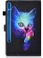Samsung Galaxy Tab Için Renkli Çizim Durumda S8 X700 X706 (Magic Cat) (Yurt Dışından) 3