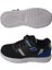 Siyah-Beyaz Cırtlı Çocuk Sneaker BEST85966 5