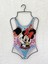 Kız Çocuk Mayo Minnie Mouse Mavi Dijital Baskılı Deniz Havuz Mayosu Çocuk Mayo 1