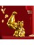 Lucky Cat Figurine Heykel Heykel Feng Shui Modern Raf Masası Süsleme Düzenli Sağ (Yurt Dışından) 3