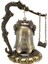 Masaüstü Dragon Fengshui Bell Küçük Oyma Bronz Koleksiyon Masa Dekoru Buda (Yurt Dışından) 2