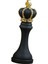 Satranç Parçaları Heykeli Yatak Odası Ev Dekoru Siyah Kral Şekil (Yurt Dışından) 1