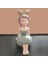 Modern Kız Heykel Heykel Sanat Heykel Reçinesi Parti Ofis Dekoru 9.3x6.5cm (Yurt Dışından) 5
