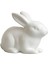 Paskalya Tavşanı Figürinler Ilkbahar Paskalya Dekor Penceresi Için Hayvan Heykeli C 7X10CM (Yurt Dışından) 2