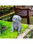 Güzel Polyresin Köpek Figürinler Heykeli Çim Heykel Doğum Günü Hediye Köpek (Yurt Dışından) 5