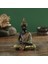 Oturmuş Buda Heykeli Budizm Tay Meditasyon Dua Figürinleri El Yapımı Reçine Çok Molor 8X3.5X13CM (Yurt Dışından) 3
