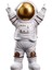 Reçine Astronot Figürinler Uzaylı Ay Heykel Dekoratif Minyatürler 15X10X25CM (Yurt Dışından) 2