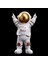Reçine Astronot Figürinler Uzaylı Ay Heykel Dekoratif Minyatürler 15X10X25CM (Yurt Dışından) 5