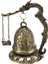 Budist Ejderha Fengshui Bell Iyi Şanslar Ev Masası Dekor Balık 1 Için Tibet Korusun (Yurt Dışından) 1