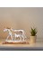 Modern Daimi Horse Statue Sanat Heykeli Ev Masa Dekorasyonları Sanat Beyaz 16X6X13CM (Yurt Dışından) 2