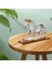 Modern Daimi Horse Statue Sanat Heykeli Ev Masa Dekorasyonları Sanat Beyaz 16X6X13CM (Yurt Dışından) 3