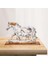 Modern Daimi Horse Statue Sanat Heykeli Ev Masa Dekorasyonları Sanat Beyaz 16X6X13CM (Yurt Dışından) 4