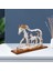 Modern Daimi Horse Statue Sanat Heykeli Ev Masa Dekorasyonları Sanat Beyaz 16X6X13CM (Yurt Dışından) 5