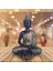 Tayland Buda Heykel Mum Sahibi Budizm Hindu Dekor Buda Tealight Sahibi Buda Tealight Sahibi (Yurt Dışından) 3