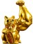 Lucky Cat Figurine Heykel Heykel Feng Shui Modern Raf Masası Süsleme Düzenli Sol (Yurt Dışından) 1