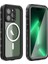 Apple iPhone 14 Pro Kılıf 360 Koruma Su Geçirmez Toz Geçirmez Tam Koruma Magsafe Wireless Kapak (Su) 2