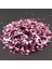 Hobby Süsleme Pulu Ortası Delik Glitter Takı ve Tekstil Dikilebilir Süsleme Pulu 3 mm Pembe 100 gr 3