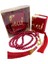 Hediyelik Mini Kuranı Kerim ve Inci Tesbih 99 Lu Set - Kırmızı Renk 1