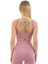 Yeni Sezon Ince Askılı Pedli Fitilli Smsm Toparlayıcı Crop Büstiyer Pembe 5