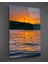 Istanbul Gün Batımı Dikey Cam Tablo 1