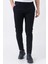 Lyon P2305 Slim Fit Pamuklu Likralı Gabardin Pantolon Siyah 1