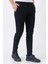 Lyon P2305 Slim Fit Pamuklu Likralı Gabardin Pantolon Siyah 3