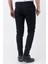 Lyon P2305 Slim Fit Pamuklu Likralı Gabardin Pantolon Siyah 4