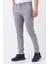 Lyon P2305 Slim Fit Pamuklu Likralı Gabardin Pantolon Gri 2