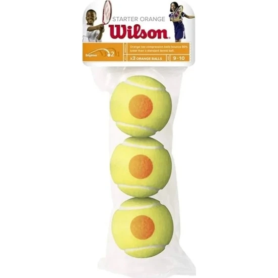 Wilson Starter Jr.3'lü Çocuk Tenis Topu ( WRT137300 )