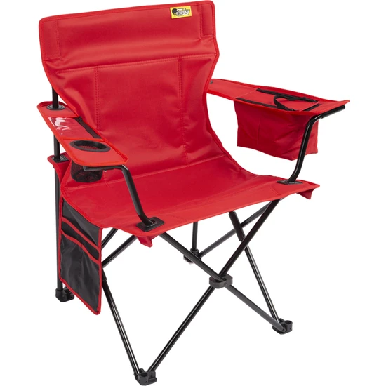Funky Chairs Cool Ice Kırmızı  Lüks Kamp Sandalyesi XL