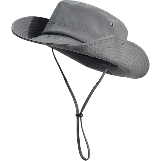 Yazlık Katlanabilir Safari Fötr Kovboy Şapkası