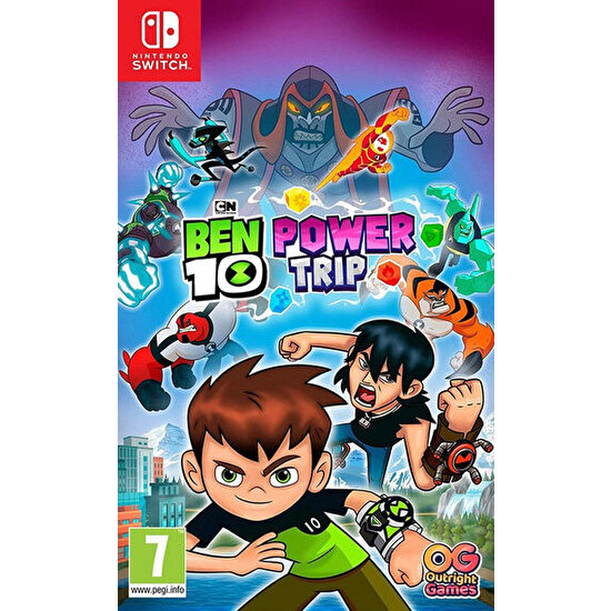 Ben 10: Power Trip! Nintendo Switch Oyun (Dijital İndirme Kodu)