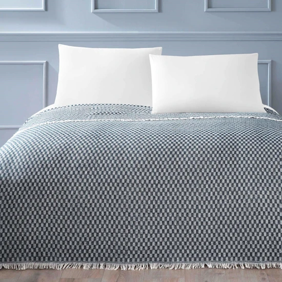 Linens Funk Tek Kişilik Pike Indigo