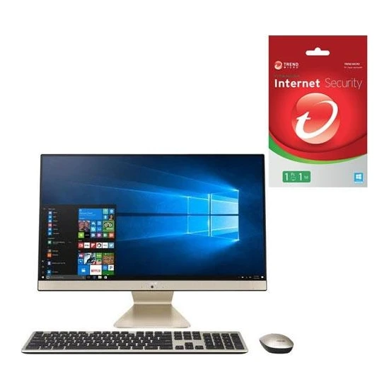 Asus V241EPK-BA028MZ26 Intel Core I5-1135G7 32GB Ram 512GB SSD 2gb MX330 23.8'' Windows 11 Pro All In One Pc+Internet Security