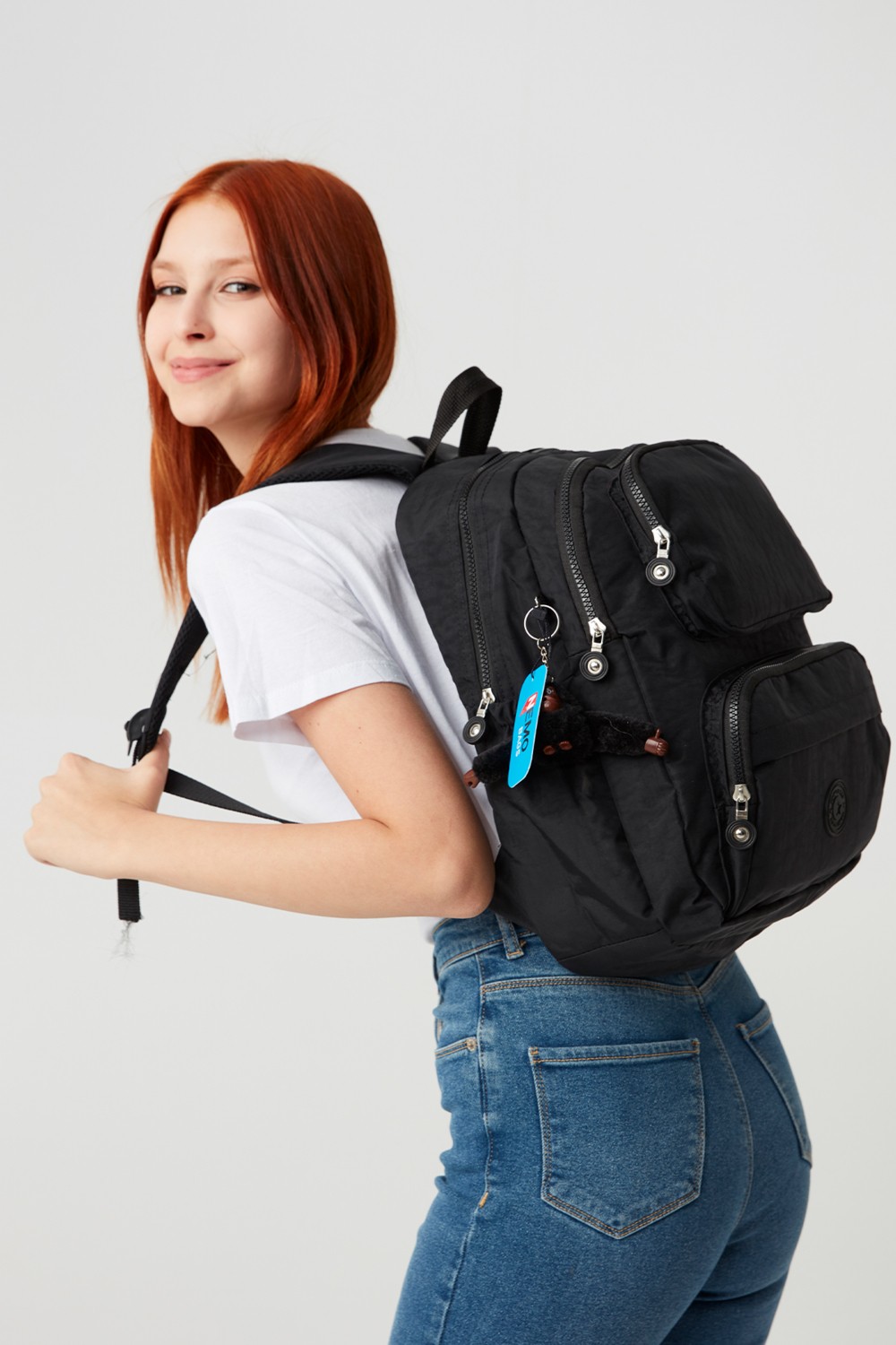 Nemo Bags Açık Vizon Sırt Çantası Okul Çantası Laptop ve Seyahat Çantası Su Geçirmez Spor Çanta